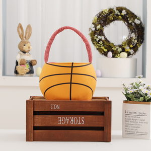 Xô Kẹo Tùy Chỉnh Cá Nhân Cho Trẻ Em Túi Đựng Trứng Bằng Vải Mềm Giỏ Phục Sinh Thể Thao - Product Image 6