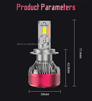 Phares LED H7 super lumineux 240W, personnalisés en usine, 6000K 20000lm, H4 H119005 9006, feux LED de voiture pour Hilux X5 A4 A1 A8