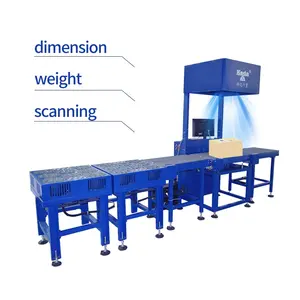 Penjualan langsung dari pabrik mesin pemindai berat Dimensioning sistem DWS dinamis otomatis untuk industri logistik