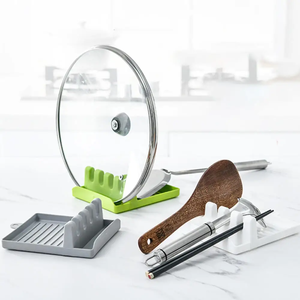 Support pour cuillère de cuisine Support pour spatule et fourchette Support pour cuillère Support pour vaisselle Support pour couvercle de pot de cuillère - Product Image 3
