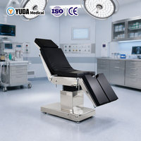 Table chirurgicale électrique à jambes séparées universelle en acier inoxydable 304, table de salle d'opération de classe I, réglable en hauteur pour centre chirurgical