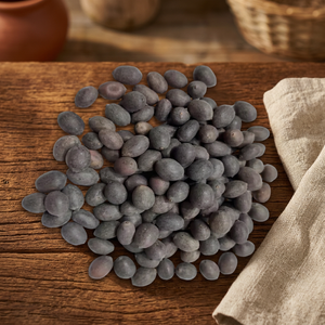 Graines de lotus noires séchées naturelles, matière première botanique à base de plantes, ingrédient alimentaire de qualité alimentaire, origine Inde - Product Image 3
