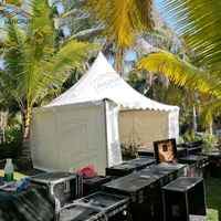 Tentes Pagode Extérieures en PVC Imperméable pour Événements, Mariages Romantiques en Église, Utilisation Toutes Saisons