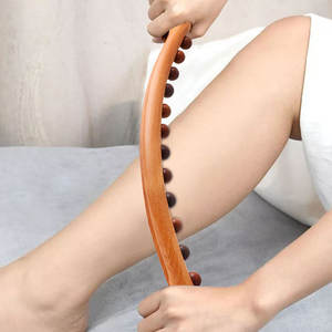 Private Label Naturholz Guasha <span class=keywords><strong>Stick</strong></span> für Mader oterapia Cellulite Massage Scrap ing Tool für Körper-und Gesichts massage geräte - Product Image 6