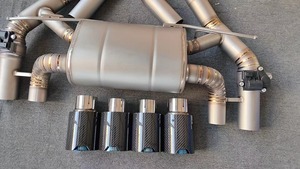 Sistema de Escape Valvetronic para BMW <span class=keywords><strong>M2</strong></span> F87, Catback de Aleación de Titanio, Escape de Alto Rendimiento con Soldadura de Precisión, Puntas de Estilo Deportivo M - Product Image 2