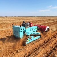Motoculteur Rotatif Autopropulsé pour Crawler RC – Machine Agricole Stable pour le Lavorage du Sol et la Culture en Ferme et Verger