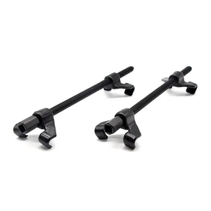 Outil de compresseur de ressort hélicoïdal ou compresseur de ressort de jambe de force avec 2 griffes de mâchoire en acier pour envelopper la compression de ressort hélicoïdal - Product Image 1