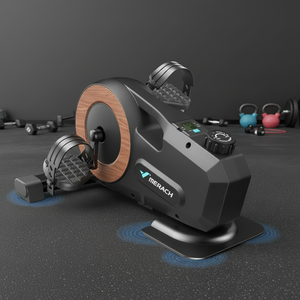 Vélo d'exercice à pédales silencieux et durable, réglages ajustables, gain de place, idéal pour les petites salles de sport à domicile - Product Image 3