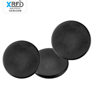 Waterproof Security Round Token ABS Durable Patrol Point RFID Anti Metal NFC Patrol Tag RFID Token Tag