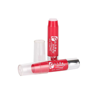 Tube de rouge à lèvres rond haut de gamme personnalisé en gros 2025 – Flacon vide en plastique pour gloss, idéal pour l'emballage de maquillage
