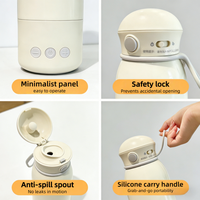 Bouilloire USB portable rechargeable personnalisée pour bébé, chauffe-biberon