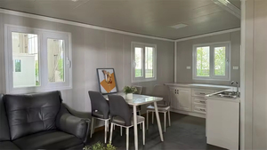 Casa Prefabbricata in Stile Cinese Moderno con Struttura in Acciaio, Pannelli Sandwich Impermeabili, Casa Pieghevole Compatta per Uso in Ville e Ospedali - Product Image 4