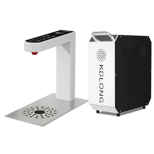 Chauffe-eau électrique encastrable sous évier en acier inoxydable 30L avec contrôle numérique certifié CE pour usage domestique, camping-car et extérieur - Product Image 1