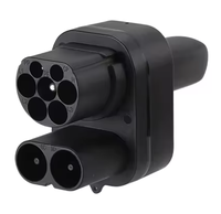 Adaptateur de chargeur EV JET CCS2 vers NACS JCTCN500 250A 1000V DC Combo2 vers Tesla avec nouvelle prise et connecteurs EV