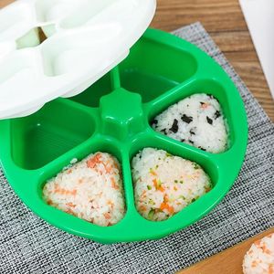 DIY Sushi Mold <strong>Onigiri</strong> Rice Ball Food Press <strong>Triangular</strong> Sushi Maker Mold Sushi Kit Kitchen Tools Bento Box Accessories W24-102 - Product Image 3