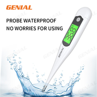 Termometer Digital Tiga Warna dengan Lampu Latar untuk Penggunaan di Ketiak, Medis, Rumah Tangga, Bayi, Dewasa, Tenaga Listrik, untuk Pabrik T19D