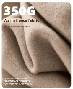 Conjunto de Sudadera con Capucha Informal Unisex para Otoño e Invierno, con Forro Polar - Product Image 6