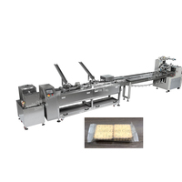 Craquelin à la crème fourré au chocolat entièrement automatique Sandwich rotatif Biscuit doux et dur Cookie Sandwiching Machine