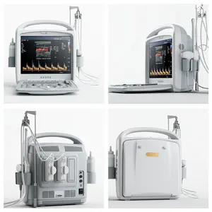 Laptop Echocardiography Color Doppler Ultrasound Machine For Cardiology With Cardiac Probe