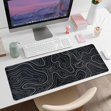 Custom Design Extended Anime Rubber Gaming Mouse Pad with Stitched Edging XXL Size