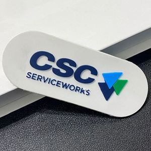 Custom 3D Soft Rubber PVC Silicone Embossed Patch Tag logo for Clothing <b>Transparent</b> Big Size PVC Patch Rubber <b>Labels</b> - Product Image 1