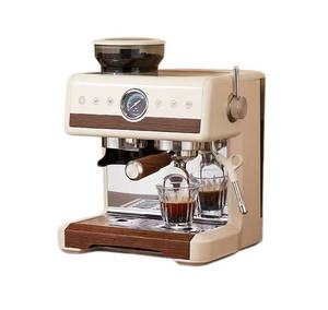 <span class=keywords><strong>Machine</strong></span> <span class=keywords><strong>à</strong></span> <span class=keywords><strong>café</strong></span> domestique tout-en-un <span class=keywords><strong>à</strong></span> double pompe, extraction <span class=keywords><strong>à</strong></span> froid et <span class=keywords><strong>à</strong></span> chaud, broyage italien, en plastique, pour usage commercial - Product Image 1