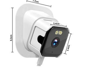 Cámara de Seguridad para Ventana con <span class=keywords><strong>WiFi</strong></span> 2K <span class=keywords><strong>HD</strong></span>, Audio Bidireccional, Compatible con 2.4G/<span class=keywords><strong>5G</strong></span>, Tarjeta TF, Alexa, Alarma Humanoide, 5MP - Product Image 2