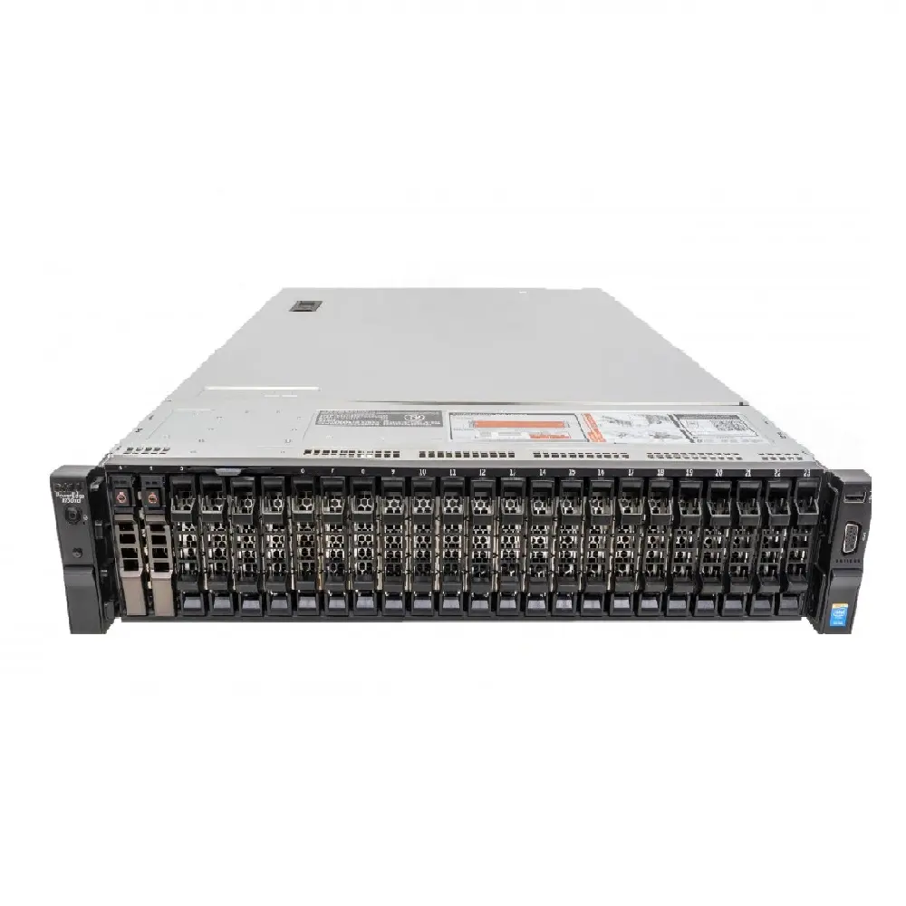 पॉवरएज R740xd 19" 2U 12/24x 2,5" SAS / 12x U.2 NVMe 2x Intel XEON स्केलेबल LGA3647 DDR4 ECC रेड 2x PSU सर्वर