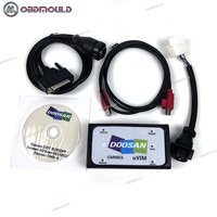 Herramienta de Diagnóstico Doosan UVIM DDT SCR+DPF+G2 DCU+G2 ECU+G2 Escaneo DD Paquete de Software ECU +keygen