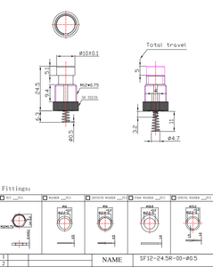 Terwin cuộ<span class=keywords><strong>c</strong></span> sống lâu dài 12 mét tùy chỉnh chuyển đổi điện mùa xuân chuyển đổi chân chuyển đổi cho guitar hiệu ứng - Product Image 5