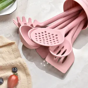 Ensemble d'<span class=keywords><strong>ustensiles</strong></span> <span class=keywords><strong>de</strong></span> <span class=keywords><strong>cuisine</strong></span> <span class=keywords><strong>originaux</strong></span> et durables en silicone <span class=keywords><strong>Ustensiles</strong></span> <span class=keywords><strong>de</strong></span> pâtisserie - Product Image 1