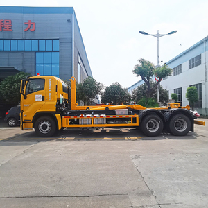 Camion à benne basculante ISUZU GIGA SHACMAN HOWO 6X4 16cbm 14T avec bras de levage hydraulique, compacteur de déchets, véhicule d'assainissement - Product Image 2