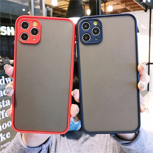 Hot New 2020 Flexible Soft Tpu Pc Translucide Givré Mat Accessoires de Téléphone Portable Cas Pour <span class=keywords><strong>iPhone</strong></span> X 11 <span class=keywords><strong>12</strong></span> Pro Max Cas - Product Image 3