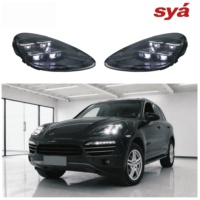 Ensemble de phares LED SYA pour Porsche Cayenne 92A 958.1 2011-2014, mise à niveau Matrix style 2024 [1979LL]
