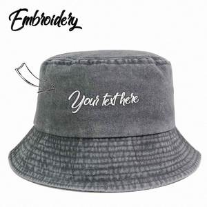 Custom Lightweight Summer Bucket <b>Hat</b> with Embroidery for <b>Men</b> Women's <b>Sun</b> Protection Fishing Casual Ski Outdoor Scenes Beach Use - Product Image 4