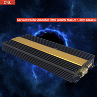 Amplificateur de voiture monoblock 3K Korea PCB Board Car SPL Subwoofer Amplifier RMS 3500W Classe D Peak 6800W Basses puissantes