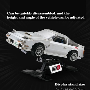 SJY-C61022W 1522 pièces Briques de construction DIY pour voiture de course RC Mazda RX7-FC Initial D - Product Image 2