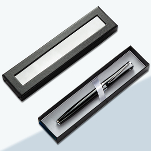 Tùy chỉnh rõ ràng duy nhất Hộp bút hình chữ nhật sang trọng bút bao bì hộp có thể in logo - Product Image 4