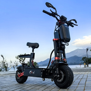 สกู๊ตเตอร์ไฟฟ้า FLJ รุ่น K13 12000w 72v ยางแบบไม่มียางในขนาด 13 นิ้ว พร้อมแอปพลิเคชัน สำหรับผู้ใหญ่ - Product Image 2