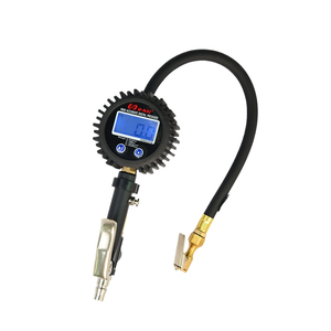 เครื่องเติมลมยางอัตโนมัติพร้อมเกจวัด สำหรับรถยนต์นั่งส่วนบุคคลถึงรถยนต์เพื่อการพาณิชย์ขนาดเล็ก โครงสร้างโลหะทั้งหมด ป้องกันการรั่วซึม กำไรสูง - Product Image 1