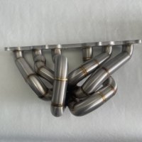 Collecteur turbo V-Band 3.0'' pour Toyota Supra Mk4 Lexus GS300 2JZGE