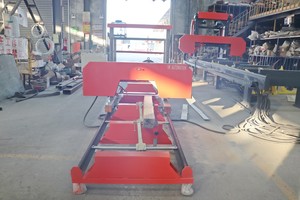 Sawmill-World SW26 26 ''Sierra de cinta casera Planes de <span class=keywords><strong>aserradero</strong></span> Máquina de sierra de corte de madera Sierra de cinta horizontal - Product Image 2