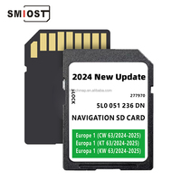 SMIOST Chang CID Android Map para Micro Tarjeta de navegación GPS SD Softwares para Skoda MIB2 Europa 32GB Superb Kodiaq
