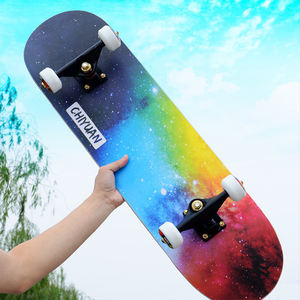 ZHOYA SPORT fabricant érable Double inclinaison quatre roues planches à roulettes rue planche à roulettes en bois <span class=keywords><strong>Longboard</strong></span> pour hommes femmes enfants - Product Image 5