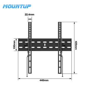 माउंटअप 2023 लोकप्रिय उत्पाद टिल्ट एडजस्टमेंट टीवी 32-60 इंच एलईडी एलसीडी टीवी के लिए ब्रैकेट माउंट करता है
