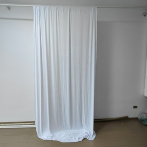 Tessuto per fondali nuziali in spandex elasticizzato a 4 vie da 190 g/m², antipiega, ad alta caduta, per decorazioni eventi, personalizzabile in dimensioni e colore - Product Image 3