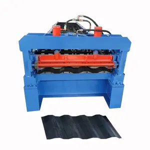 Container car panel colored steel roll forming machine