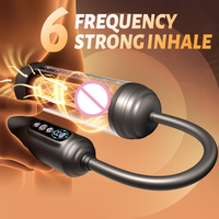 Raine Elektrischer Saugmasturbator für Männer Vakuum-Penis-Trainer Massagegerät USB-Aufladbar Wasserdicht