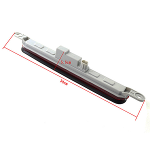 Feux <span class=keywords><strong>stop</strong></span> surélevés noir/rouge/transparent, coque antichoc, troisième feux <span class=keywords><strong>stop</strong></span> arrière pour Mitsubishi Lancer EVO 2008-2016 8334A08 - Product Image 2