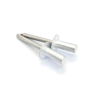 Rivets aveugles à tête dôme entièrement en aluminium de type scellé de haute qualité 4,8*12 mm, mandrin en acier inoxydable inclus, personnalisables - Product Image 4